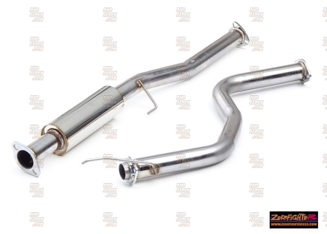Zero Fighter Auto Custom Center Pipe Type-B - Civic Type-R EK9